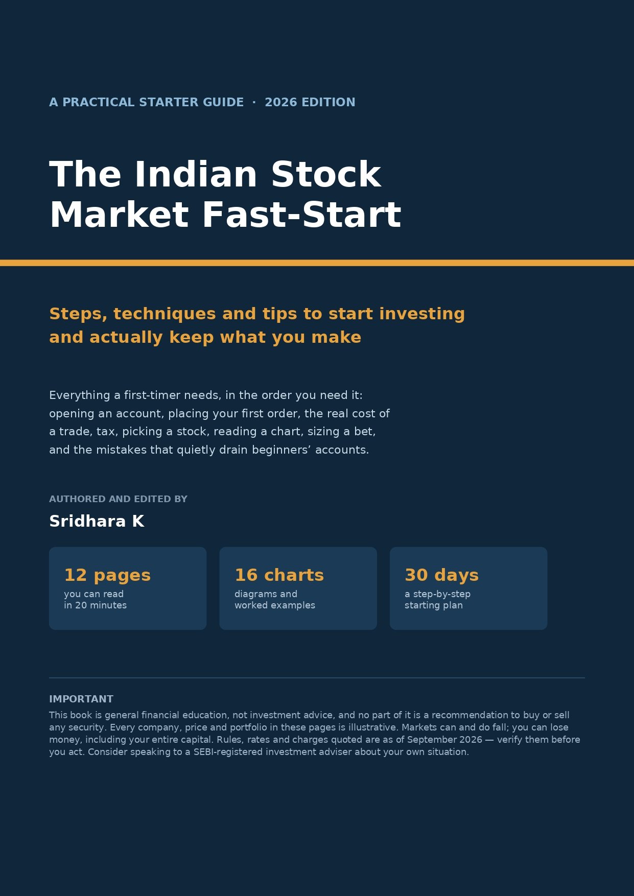 Indian Stock Market Fast Start Guide